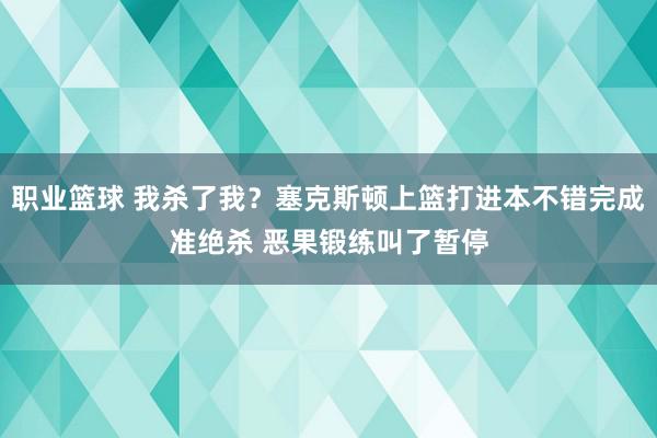 职业篮球 我杀了我？塞克斯顿上篮打进本不错完成准绝杀 恶果锻练叫了暂停